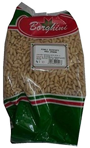 Piñones sin cáscara de primera selección para peso genovés - 1 kg