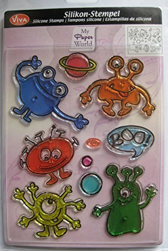 Silikonstempel Stempel Monster Viva Decor MyPaperWorld