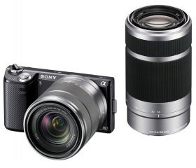 Sony NEX-5N - Cámara réflex digital de 16.1 Mp (pantalla de 3) color negro