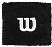 Wilson Damen polsbandje W Wristband Bk, Schwarz, Einheitsgröße EU