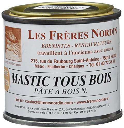 Les Frères Nordin 416103 Mastic à Bois Pro Chêne Moyen