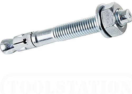 Fischer Durchgangsbolzen-Dübel FXA 12/10 x 104 mm, verzinkt, 20 Stück 523137