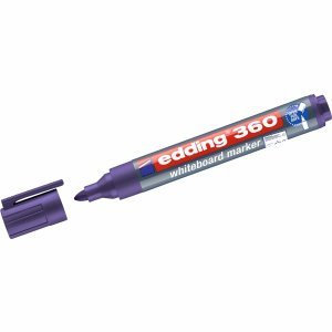 edding 10 x Whiteboardmarker 360 nachfüllbar 1,5-3mm violett