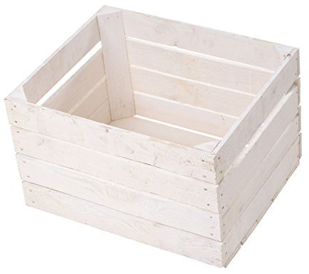 10-pack vit äppellåda/fruktlåda/trälåda/päronlåda/vinlåda