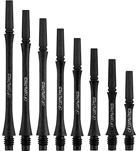 Fit flight shaft carbon slim locked - set da 3 a 24 mm, colore: bianco perlato
