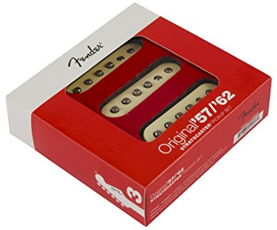Fender Pure Vintage '57/'62 Stratocaster Pickup Set, Aged White