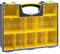 Stanley Werkzeug-Organizer / Aufbewahrungsbox (42.3x10.5x33.4cm, Koffer für Kleinteile in zwei verschiedene Größen, formstabiler Deckel aus Polycarbonat, organisierte Aufbewahrung) 1-92-749