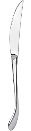 Robert Welch Ashbury Bright Steak Knife Set of 4. Stainless Steel. Dishwasher Safe