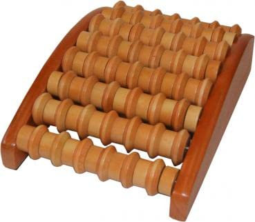 Fußmassageroller Massageroller Holz, anatomische Form Wellness für die Füße *Top-Qualität zum Top-Preis*
