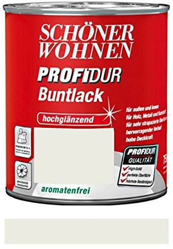 Schöner Wohnen profidur buntlack hochglänzend Weis 750 ml