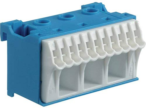 Hager QUICK CONNECT N-Klemmblock KN14N,Blau,Weiß, small
