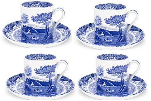[DEFAULT] Blue Italian Coffee Cup