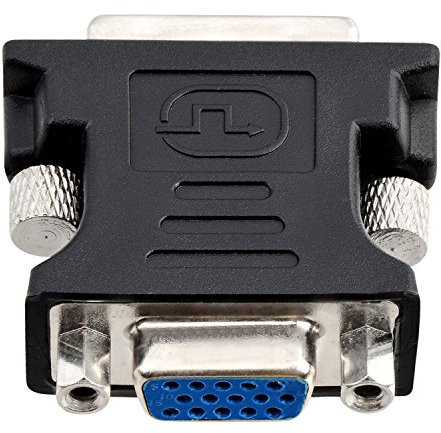 DVI-I Macho Masculino A VGA Hembra Convertidor Adaptador Adapter PaRA LCD HDTV