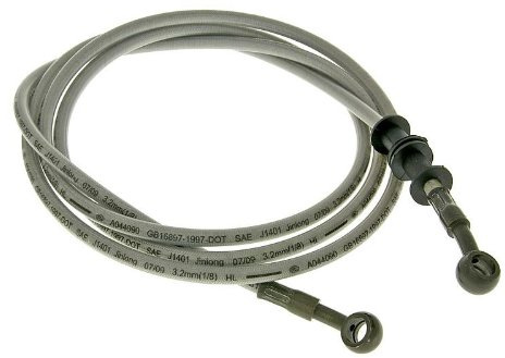 Bremsleitung Stahlflex für Scheibenbremse hinten für REX (Jinan Qingqi, Shenke) RS 1000 125ccm