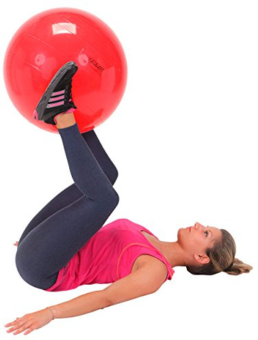 GYMNIC Gymnastikball Gymnastikball - rot, 55 cm, Gymnastik, Sitzkugeln, Ballkissen
