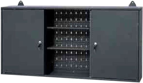 US PRO TOOLS BLACK STEEL METAL GARAGE STORAGE TOOL CABINET WALL RACK MOUNT HANGING CUPBOARD TOOL CHEST TOOL BOX