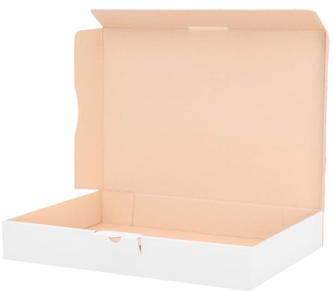 10?Maxi Letter Boxes 310X225X50?MM White Folding Shipping Post Box/4