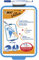 BIC 841360 Whiteboard-Tafel inklusiv Stift und Radierer, 26 x 19