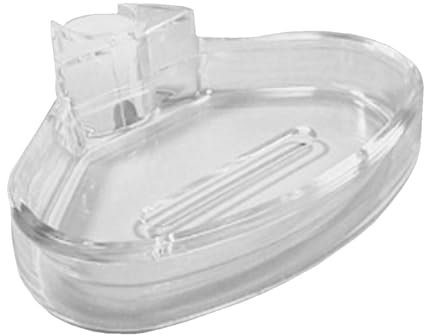 Schläfer - 2817021 Porte-Savon, Porte Savon pour Barre de Douche, Support Douche sans Percage, Étagère de Douche pour Tringle de Douche 18mm-22mm, Tablette Étagère de Douche, Porte-Douche réglable