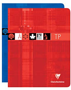 Clairefontaine 37227AMZC 2 Hefte 17x22cm 40 Blatt Seyes/blanko sortiert