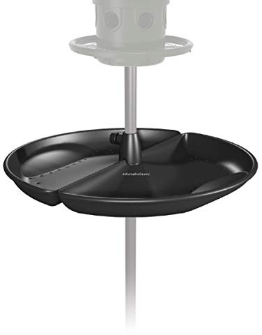 Seed Catcher Tray (Seed Buster) for Wild Bird Feeders, fits only 1-INCH STRAIGHT BIRDING pole (outside diameter), pole and feeder NOT included