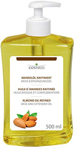 cosiMed Massageöl Hot Stone mit Druckspender, 500 ml