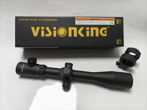 Visionking Lunettes de visée 4-16x44 Chasse Lunettes de visée Side Focus Mil-Dot pour Chasse Tactique Couleur Noir avec Anneau de Montage…