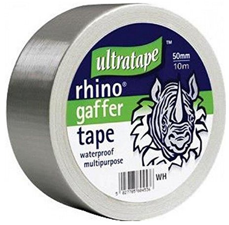 Rhino 50mm x 10metre Multipurpose Silver Cloth Tape