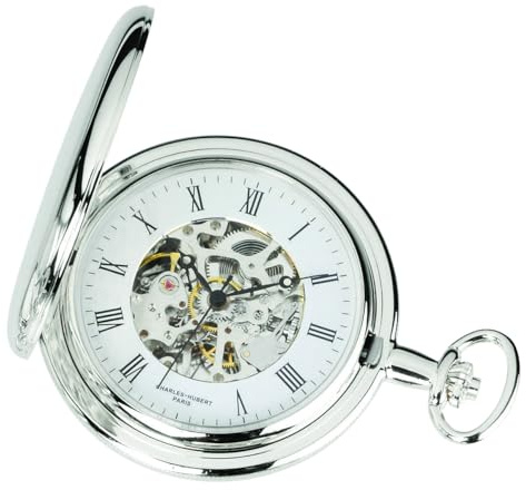 Charles-Hubert, Paris 3576-W Mechanical Pocket Watch