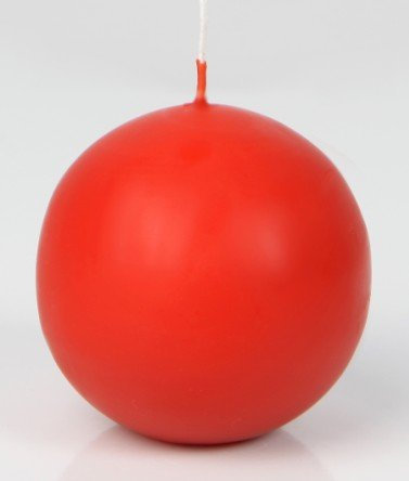 Kugelkerzen 6 Dukat 10 cm, Kerzen rund, deutsche Markenkerzen in RAL Kerzenqualität
