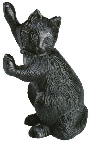 Esschert LH10 Türstopper Katze, Gusseisen, 22 x 14 x 10 cm