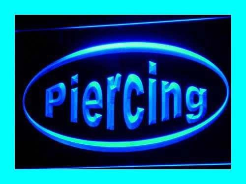 ADVPRO i162-b Open Piercing Shop Display Logo Neon Light Sign Barlicht Neonlicht Lichtwerbung