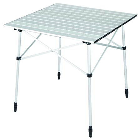 High Peak Tisch Camping Klapptisch Sevilla, Silber, ., 44180