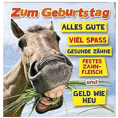 Depesche 5326.007 Glückwunsch-Karte zum Geburtstag mit 3D Motiv, Geburtstagskarte, ca. 17 x 17 cm groß, inkl. passendem Umschlag und Innentext