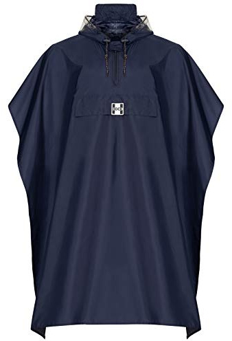 HOCK Poncho de lluvia para mujer y hombre, poncho para la lluvia para bicicleta, 100% resistente al agua, poncho para lluvia, festival, ropa de lluvia para senderismo