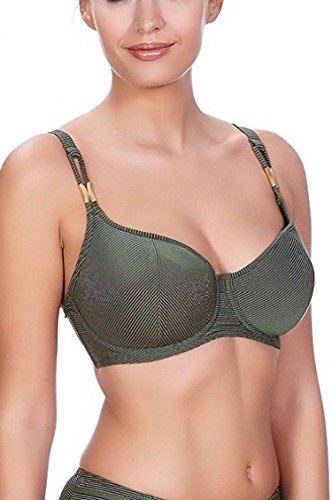 Freya Glam Rock 3839 U/W Non Padded Balcony Balconette Bikini Top Olive Green 30DD