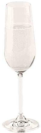 Bohemia Cristal 093 006 113 Clara Lot de 6 Coupes à Champagne env. 190 ML en Cristal