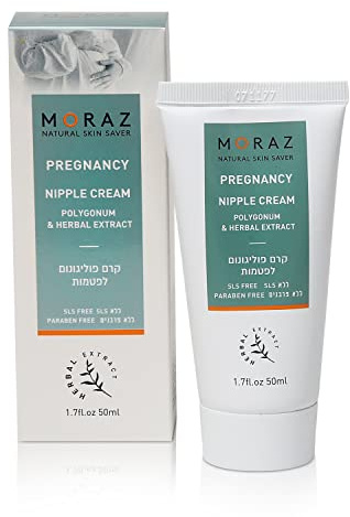Moraz - Crema per capezzoli in gravidanza, poligono ed estratto di erbe, per donne, 50 ml