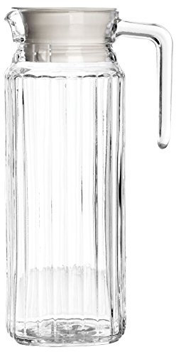 Neuf Large 1L Ravenhead Cuisine Verre De Réfrigérateur Carafe Eau Lait Jus 1 Litre Cruche Et Couvercle