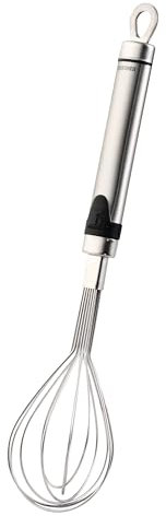 BERGNER Gizmo - Mini Fouet de 25 cm - Fabriqué en Acier Inoxydable - Convient pour Le Lave-Vaisselle - Résistant aux Chocs - Taille Utile pour Fouetter n'importe Quel Ingrédient