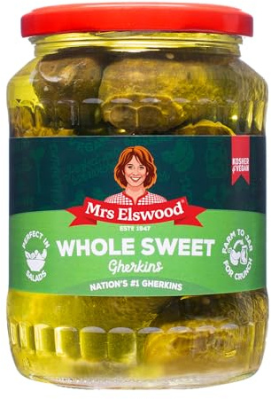 Mrs Elswood Whole Sweet Cucumbers 670 g