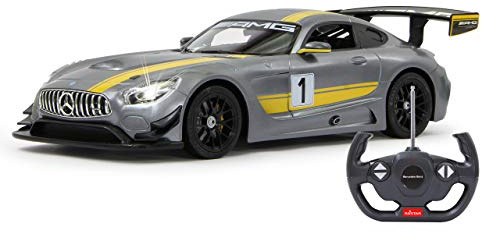 JAMARA Mercedes-Benz AMG GT3 Performance 1:14 2,4GHz inkl. Akku - offiziell lizenziert, ca 1 Std Fahrzeit, ca 11 Kmh, detaillierter Innenraum, hochwertige Verarbeitung, LED Licht