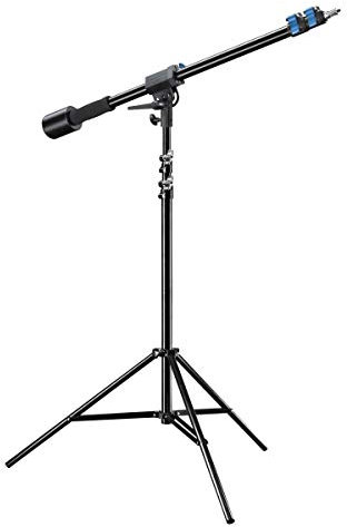 Walimex Trépied girafe avec contrepoids, 100-170 cm (capacité de charge max. env. 6 kg, avec sac de transport)