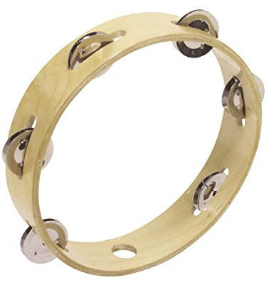 DIMAVERY DT-806 Schellenring 20 cm | Schellenring mit 6 Schellenpaaren