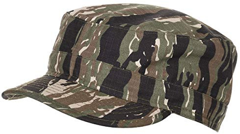 MFH BDU Ripstop fältmössa svart, Tiger Stripe, M