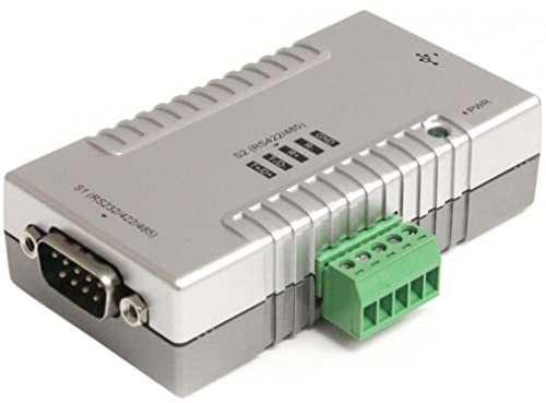 StarTech.com USB 2.0 auf 2x Seriell Adapter - USB zu 2 fach RS232 / RS422 / RS485 Seriell Schnittstellen Konverter (COM)