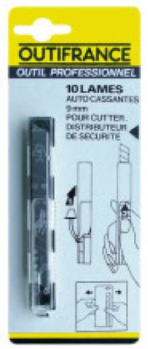 LAME CUTTER OUT.25MM ETUI 10L SC