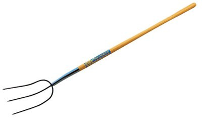Hay Fork, Steel & Wood, 48-In.
