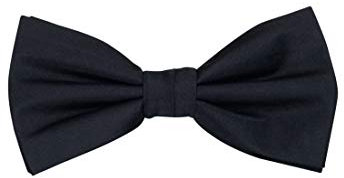 Seidensticker Herren Schleife groß Fliege, Schwarz (Schwarz 39), Einheitsgröße