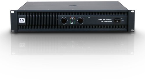 LD Systems DEEP2 2400 X - PA Endstufe 2 x 1200W, 2 Ohm, schwarz